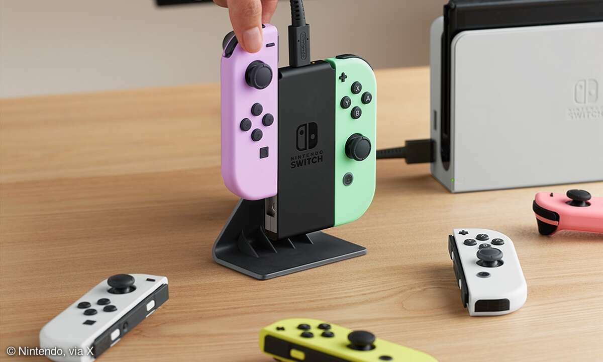 Erstmals wird es eine Joy-Con-Ladestation direkt von Nintendo geben.