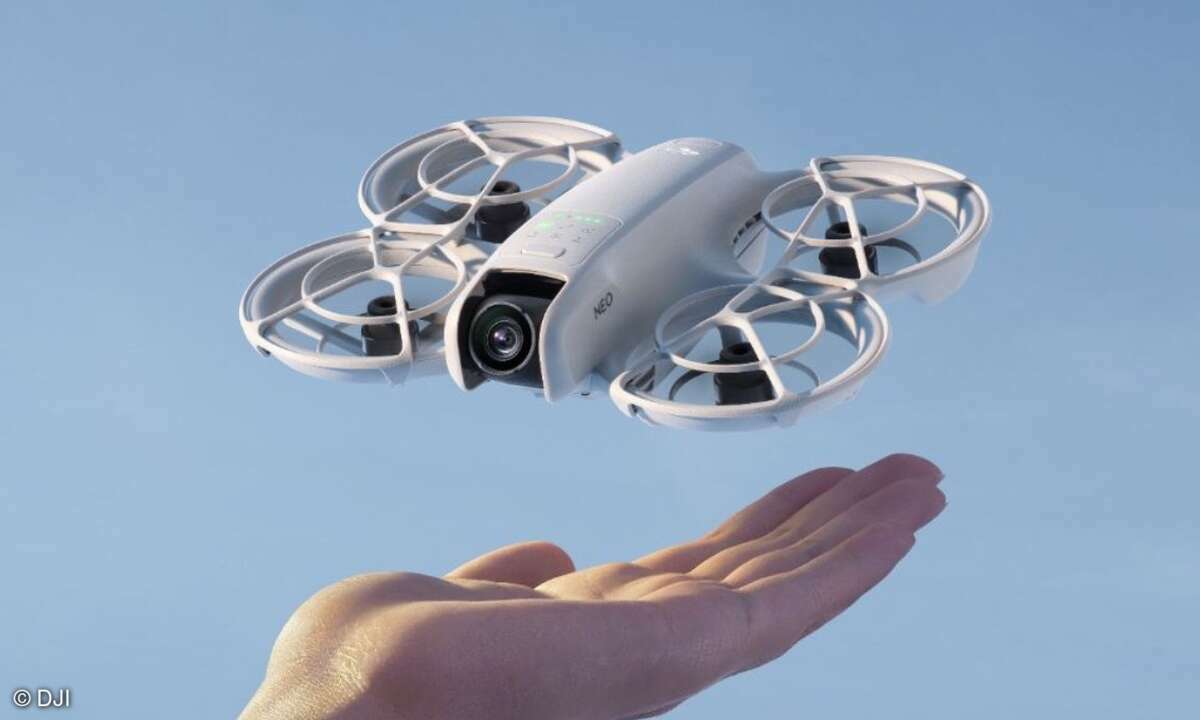 DJI NEO auf der IFA: spannende Drohne für unter 200 Euro!