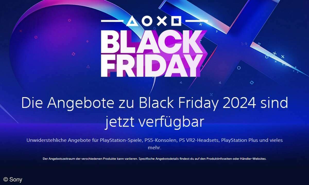 Die Playstation-Sparte von Sony senkt die Preise zum Black Friday.