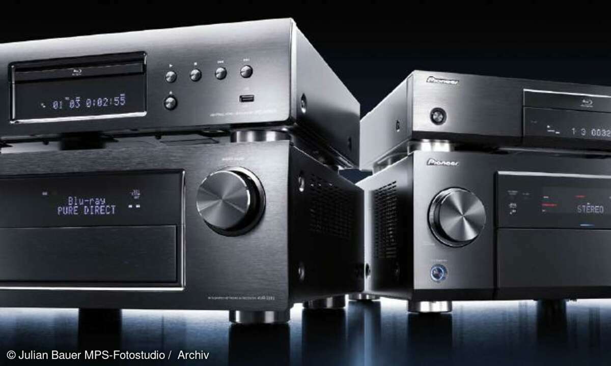 Denon AVR 3313, DBT 3313 UD und Pioneer SC LX 76, BDP 450