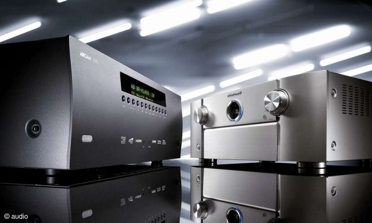 Arcam AVR 360 und Marantz SR 7007