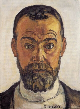 Selbstportrait von Ferdinand Hodler