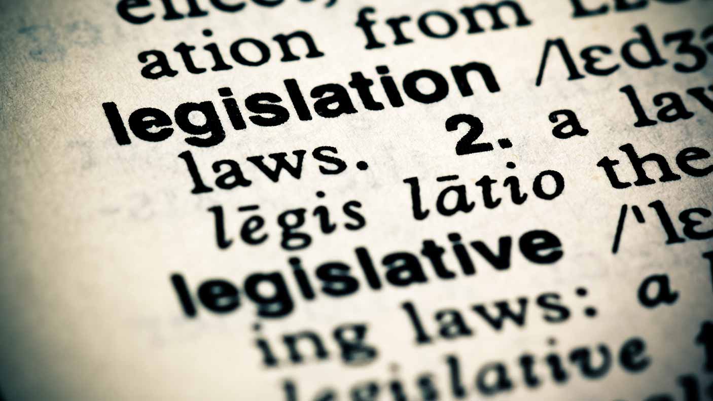 A dictionary page with the work Legislation and Legislative defined