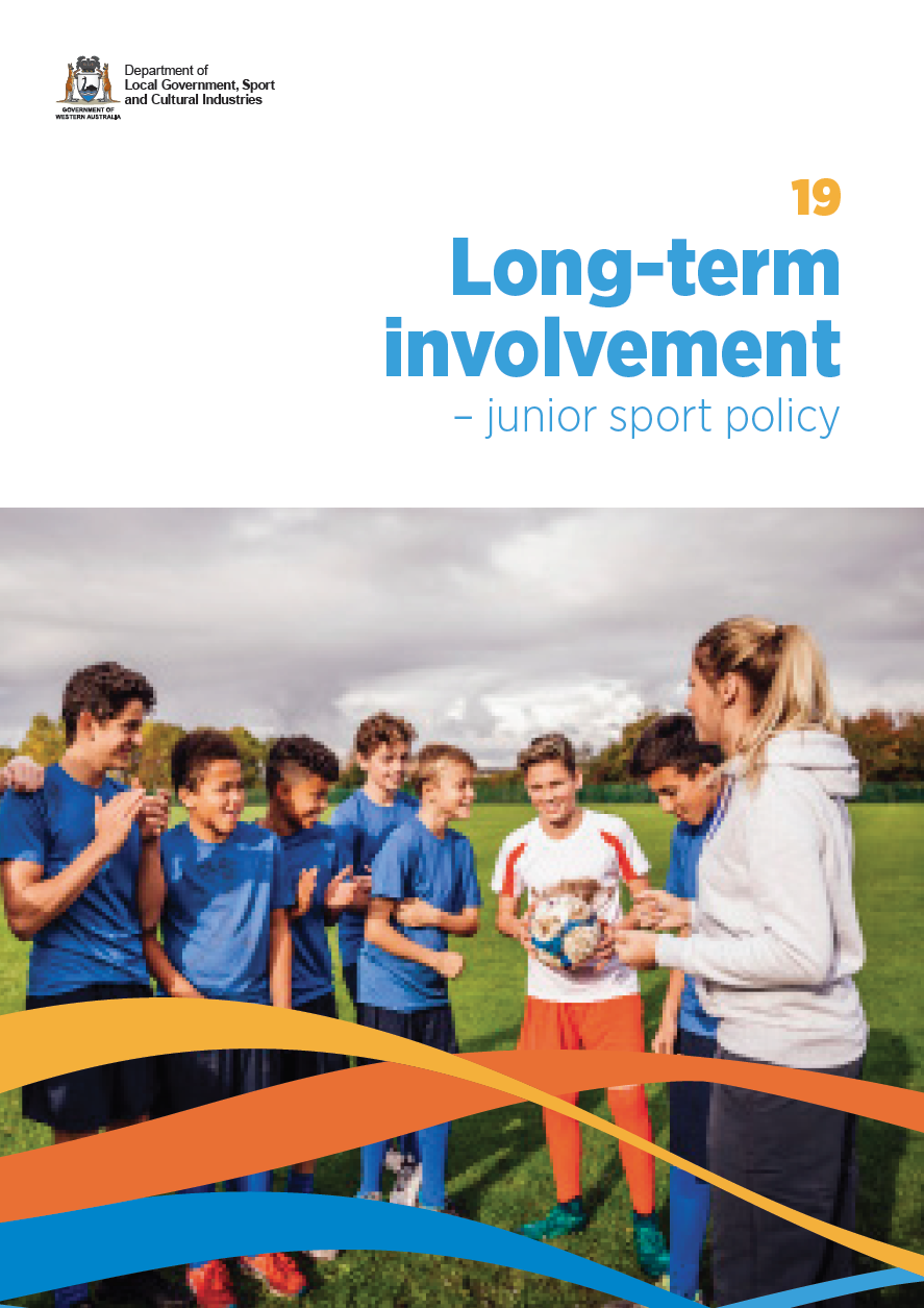 Long-term involvement Junior sport policy cover