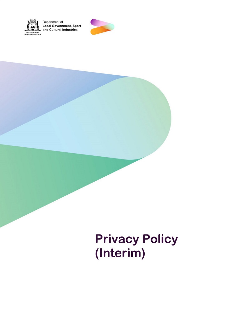 Document cover: Privacy Policy