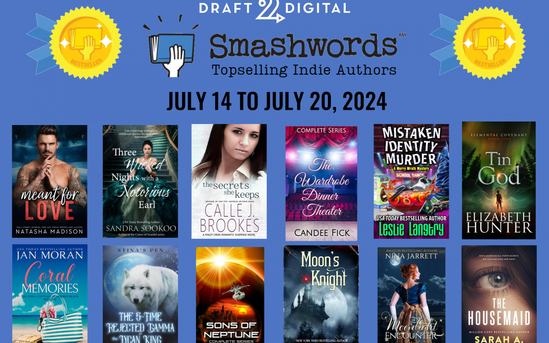 Smashwords Bestselling Indie Authors of the Week – July 20, 2024