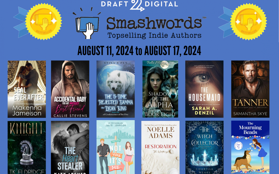 Smashwords Bestselling Indie Authors of the Week – August 17, 2024