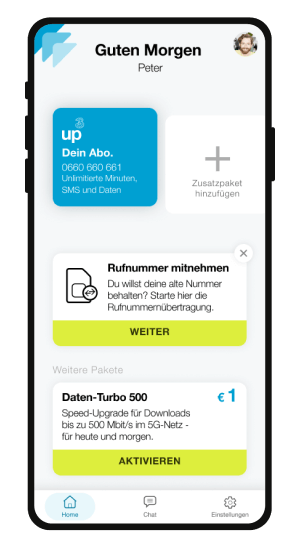 up App Erklärung esim Download