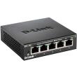 D-LINK DES-105 5-PORT FAST ETHERNET METAL DESKTOP SWITCH