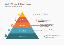 2D Colorful Icons Pyramid Diagram