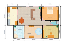 Color Floor Plan