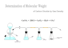 Determination of molecular weight