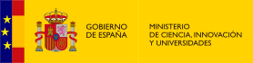 Gobierno de Espaa - Ministerio de Ciencia, Innovacin y Universidades