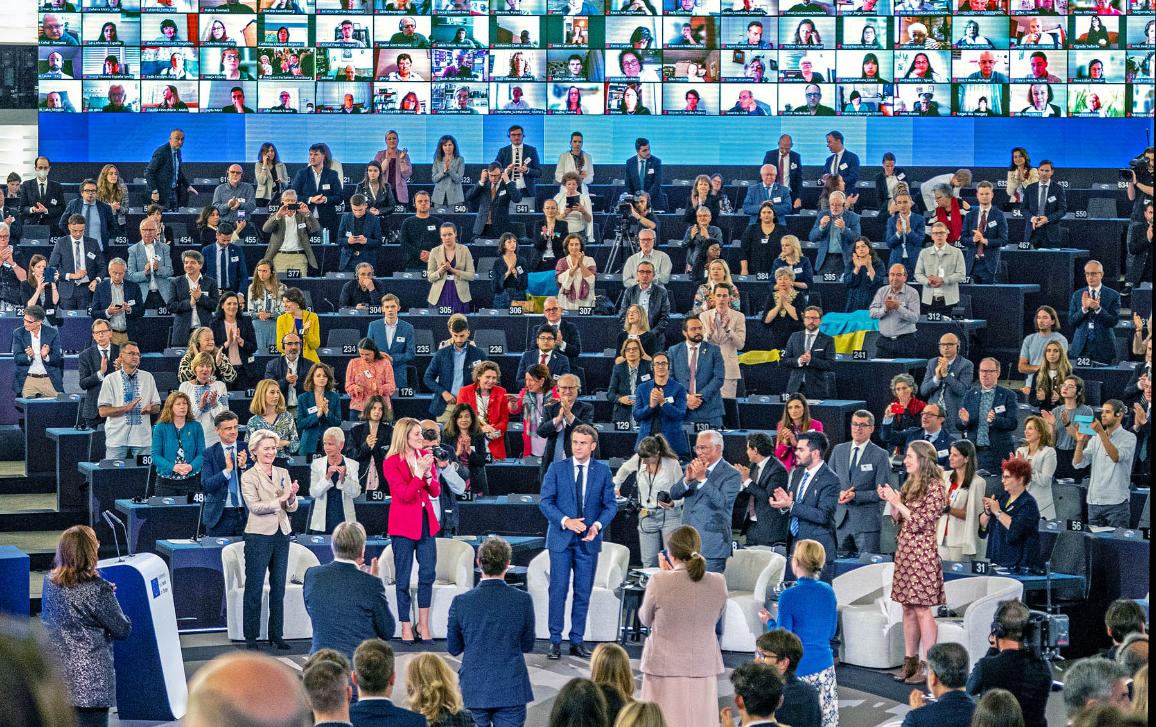 The Conference on the Future of Europe wound-up with a special event on Europe Day 2022 at the European Parliament in Strasbourg. The Conference co-chairs delivered a final report to the presidents of the three main European institutions. It contains 49 proposals, with more than 300 measures on improving the European Union. A groundbreaking exercise in participatory democracy, the Conference brought together citizens of different ages, backgrounds and origins to discuss ideas at events across the EU and in the European Parliament