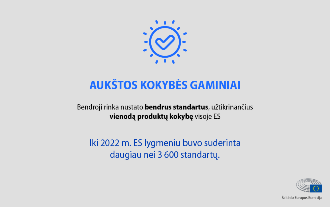 Aukštos kokybės gaminiai.