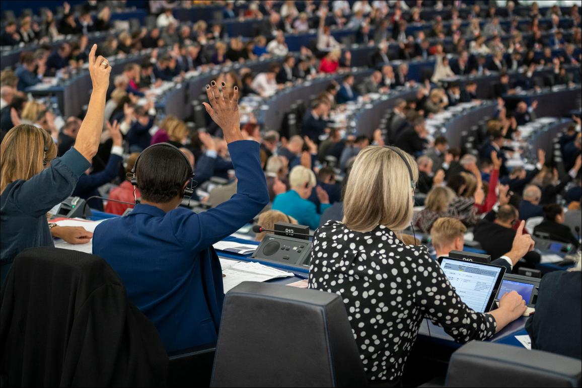 Euroopa Parlamendi täiskogu hääletus. @EP