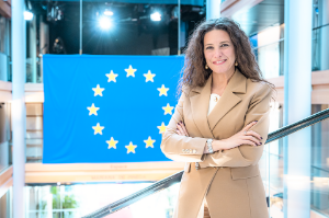 Portrait of  Antonella Sberna, Vice-President of the European Parliament