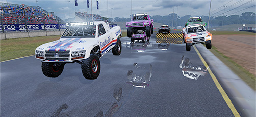 <strong>TUNED TO PERFECTION</strong> <span>Comes fully loaded with all the DLCs: Classic Car-Nage destruction derby, Drift and Endurance modes, added Career and Story events, and bonus cars and tracks.</span>