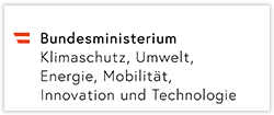 Logo des Bundesministeriums für Klimaschutz, Umwelt, Energie, Mobilität, Innovation und Technologie