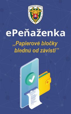 Presmerovanie na časť ePeňaženka