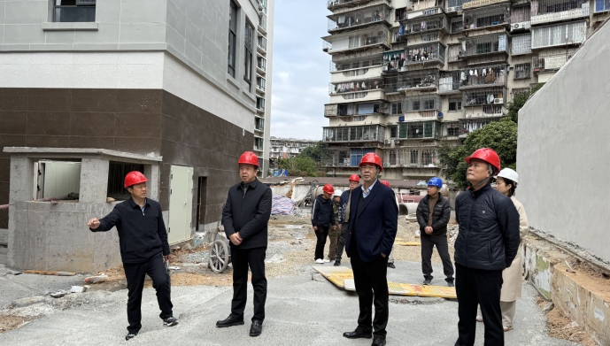 邱志向副主任赴福建福供康养综合服务中心施工现场开展节前安全生产检查工作