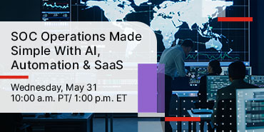 SOC Operations Made Simple With AI, Automation & SaaS