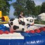 Kids Rodeo Bull mieten | ein Kind sitzt auf dem Rodeo