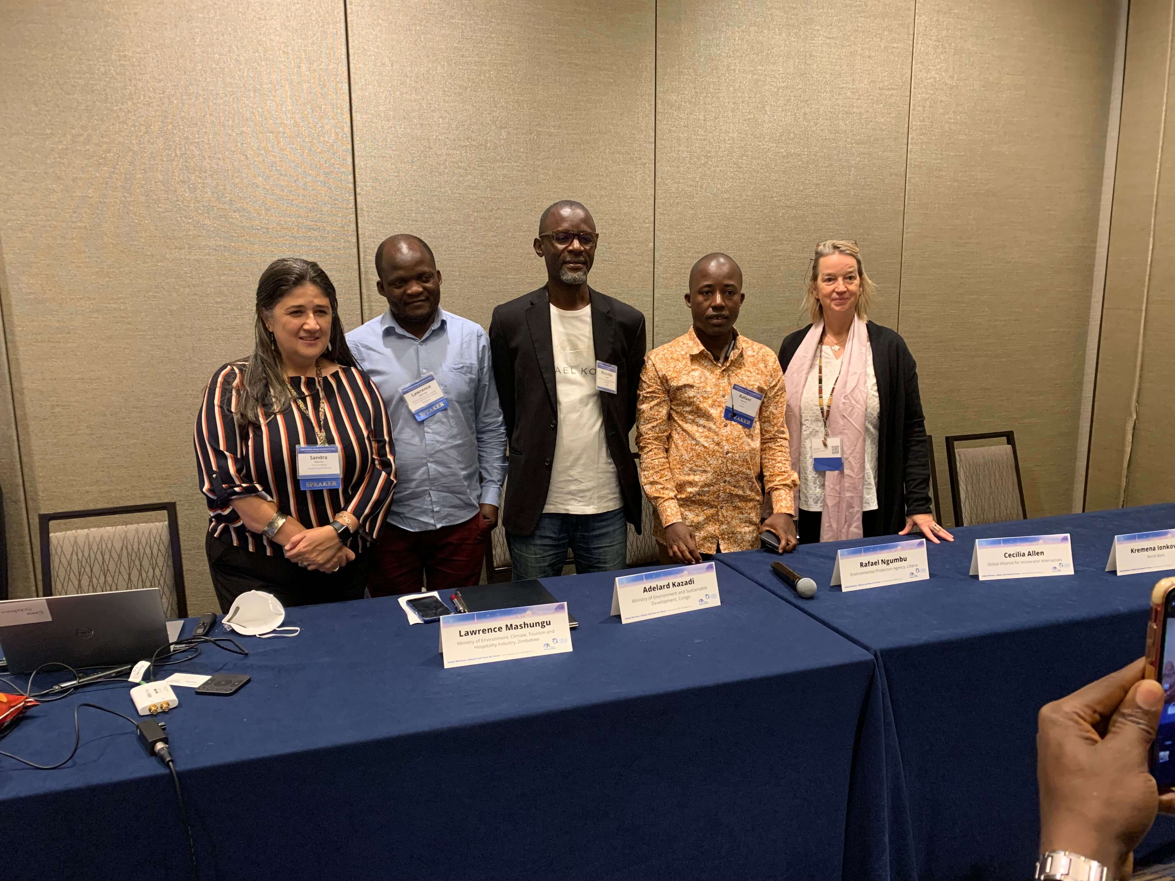 GMI Biogas Subcommittee presenters at the 2022 Global Methane Forum in Washington, D.C., United States. <br><span class='small text-muted'>(2022)</span>