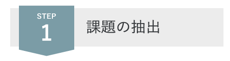 課題の抽出