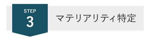 マテリアリティ特定