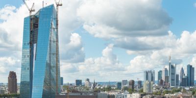 Picture of the building of the European Central Bank in Frankfurt