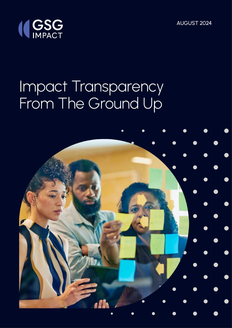 Impact Transparency From The Ground Up Pdf Cover