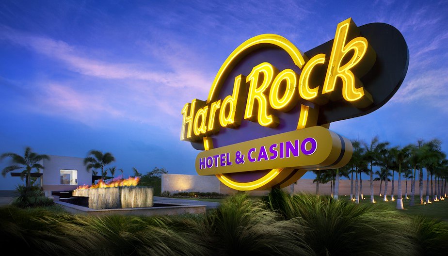 Hard Rock Brand Pillar Monument