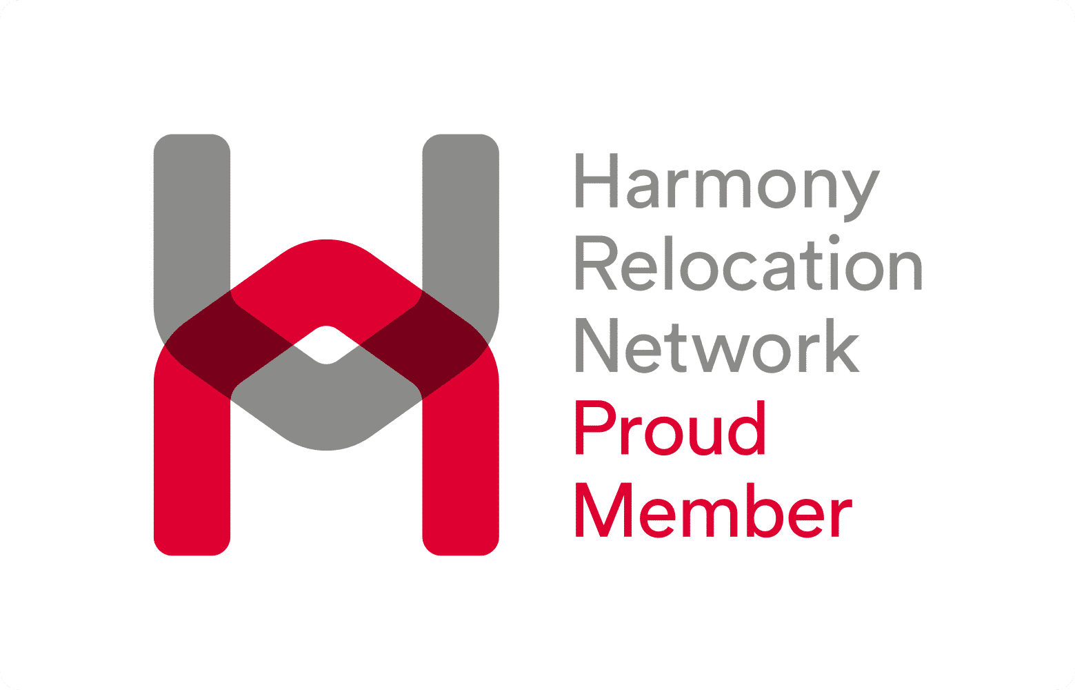 Harmony relocation proud member logo