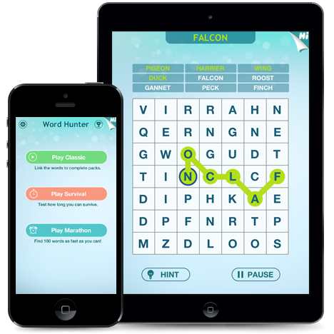 Word Hunter - Search and Swipe