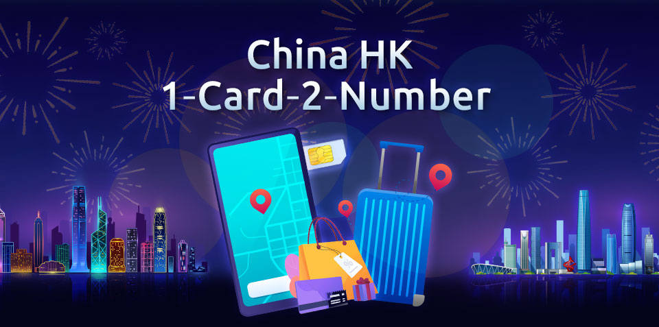 Enhanced China HK 1-Card-2-Number service