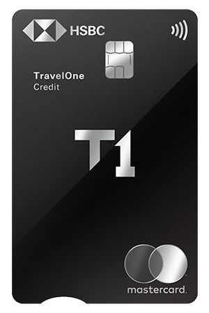 HSBC Travelone Card face