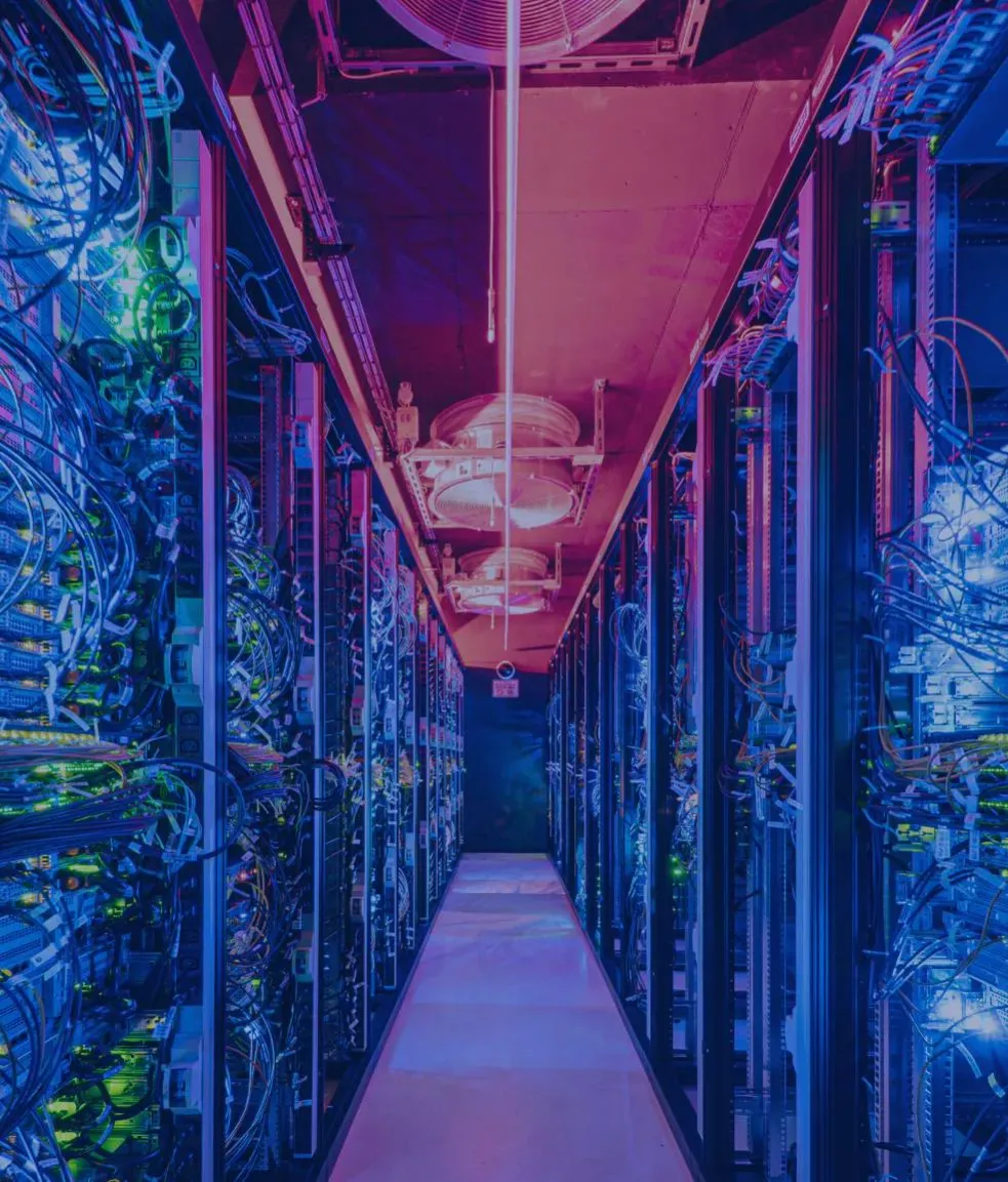 Illustration d'un datacenter