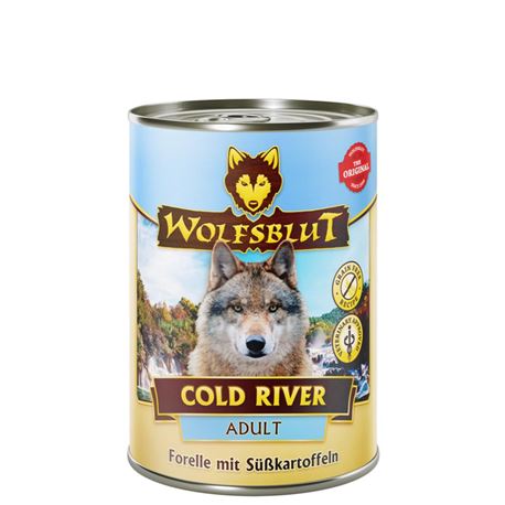 WOLFSBLUT Cold River - Forelle und Skartoffel - Adult - 2kg 2