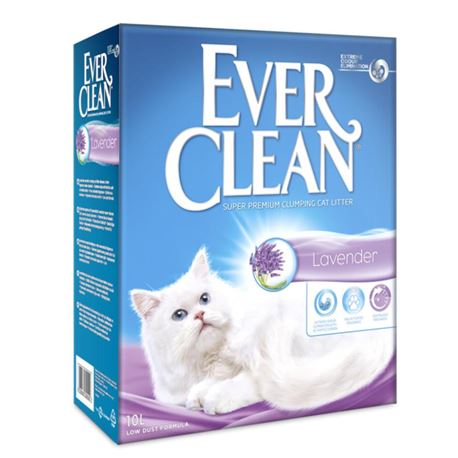 EVERCLEAN LAVANDER - LETTIERA per GATTI - 10lt