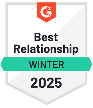 G2 Best Relationship Winter 2025