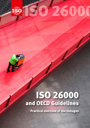 Cover page: ISO 26000 and OECD Guidelines - Practical overview of the linkages