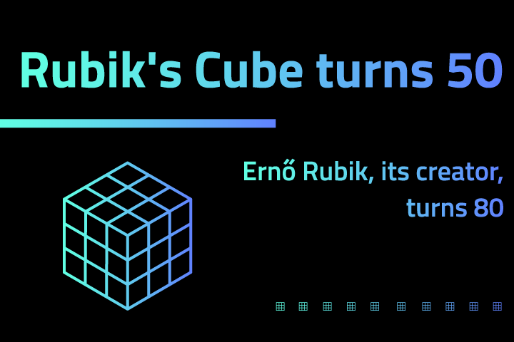 Rubik’s Cube turns 50