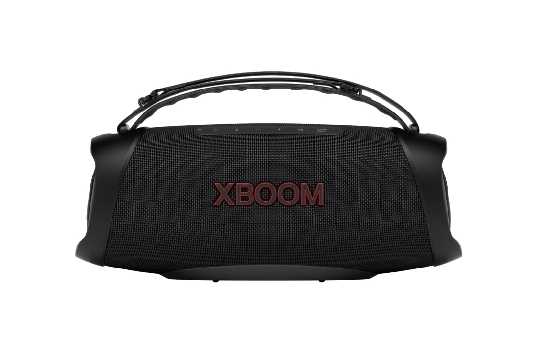 LG XBOOM Go XG8T with 8-inch woofer & 3-inch tweeters, 60W Output, Front 30 degree view, XG8T