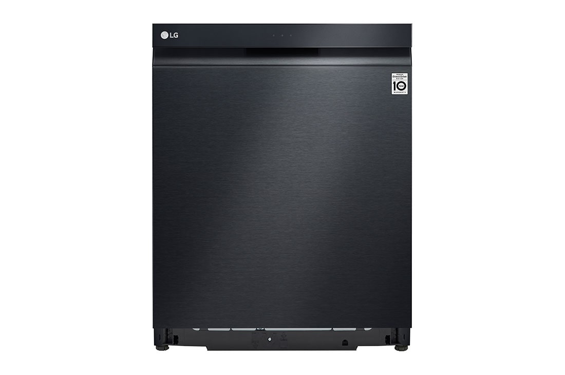 LG QuadWash™ Astianpesukone (Matte Black Stainless Steel), Energialuokka C, jossa on Auto Open kuivausominaisuus ja Smart Diagnosis™ - Wi-Fi-yhteys, SDU557HM, SDU557HM