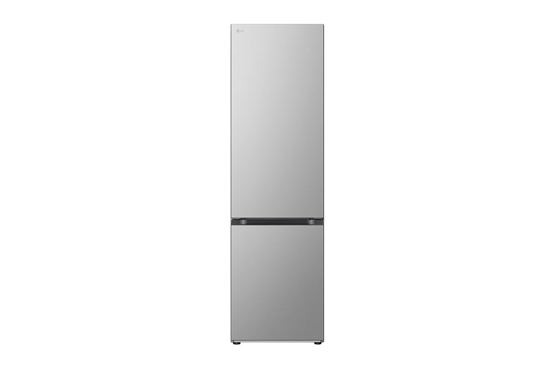 LG Ledusskapis | 2.03m | 387L | Sudraba | D klase | DoorCooling | Total No Frost | GBV7280DPY, Front View, GBV7280DPY