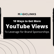 How to get more YouTube views to leverage for brand sponsorships - header image with YouTube screenshots