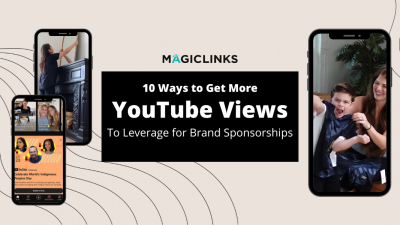 How to get more YouTube views to leverage for brand sponsorships - header image with YouTube screenshots