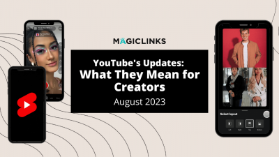 YouTube linking & Shorts updates: August 2023 blog header