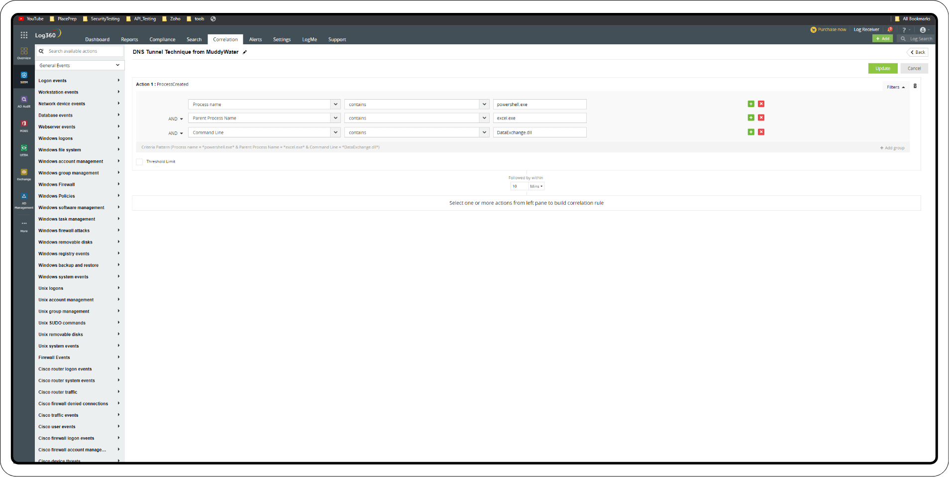 Detection through correlation2